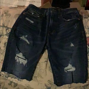 American eagle jean shorts